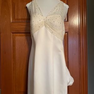 Ivory bridal gown